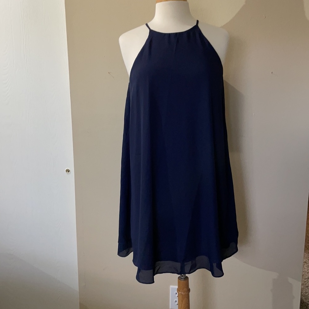 Sporano navy dress size med